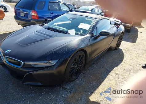 2019 BMW I8 z USA, uszkodzony, nr VIN WBY2Z6C55K7D08429